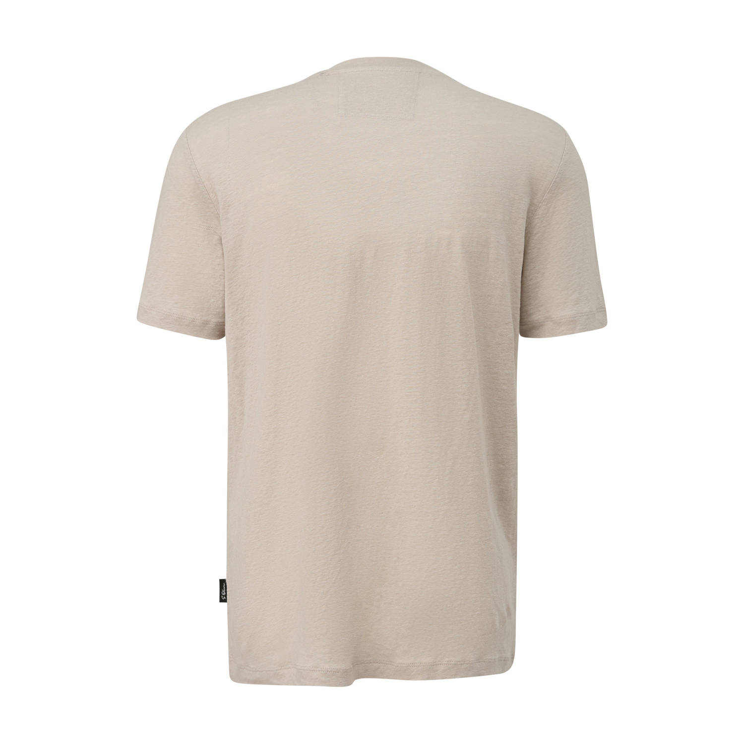 s.Oliver BLACK LABEL linnen T-shirt ecru