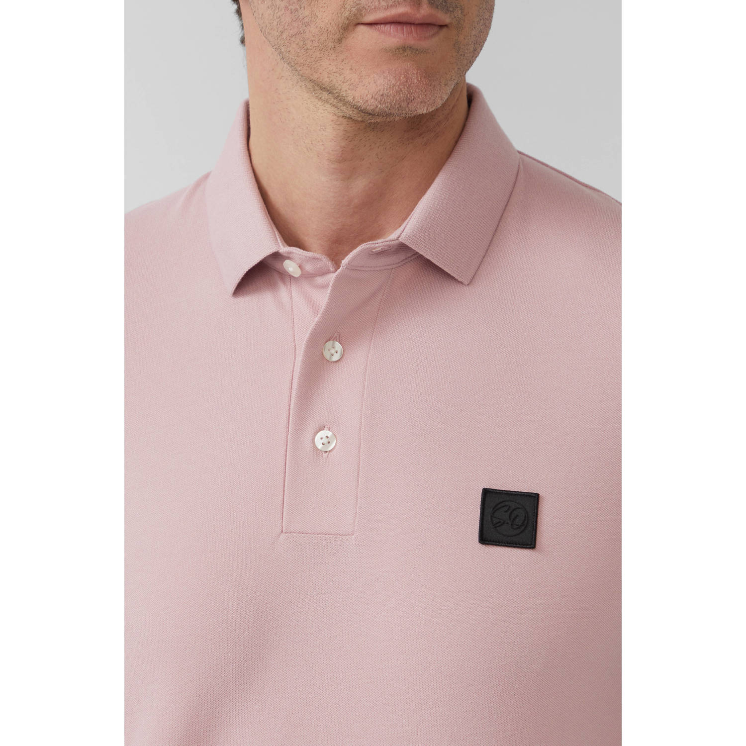 s.Oliver BLACK LABEL regular polo oudroze