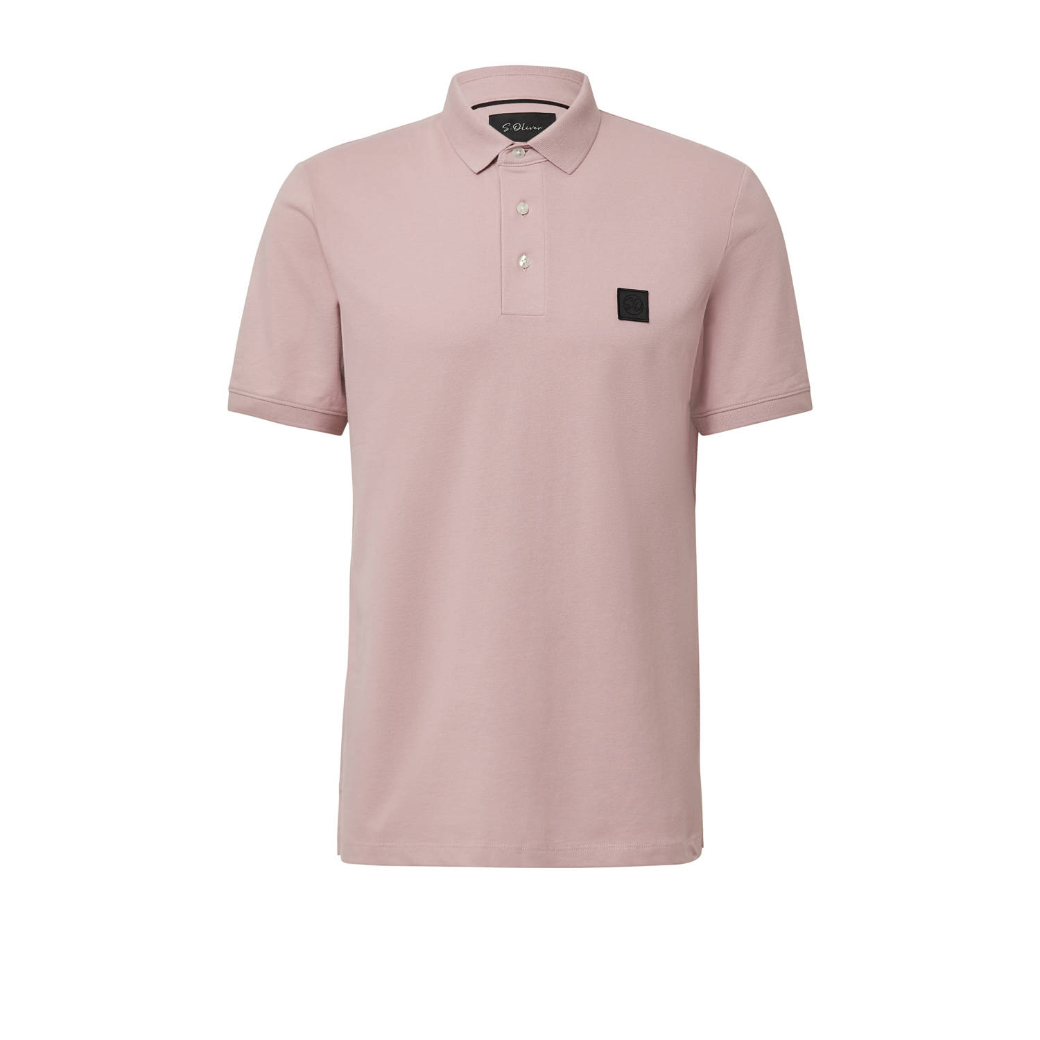 S.Oliver BLACK LABEL regular polo oudroze