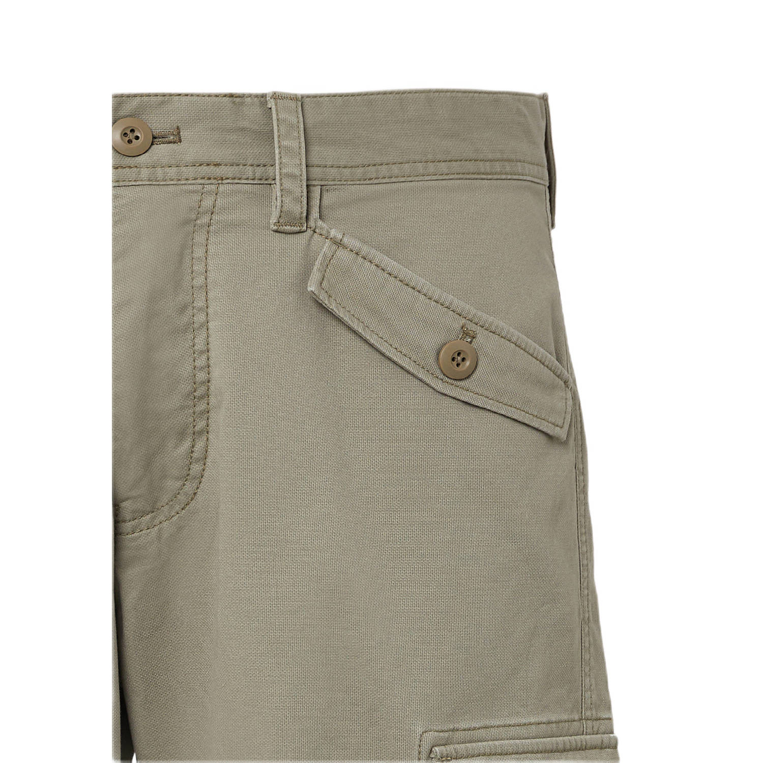 s.Oliver relaxed cargo short groen