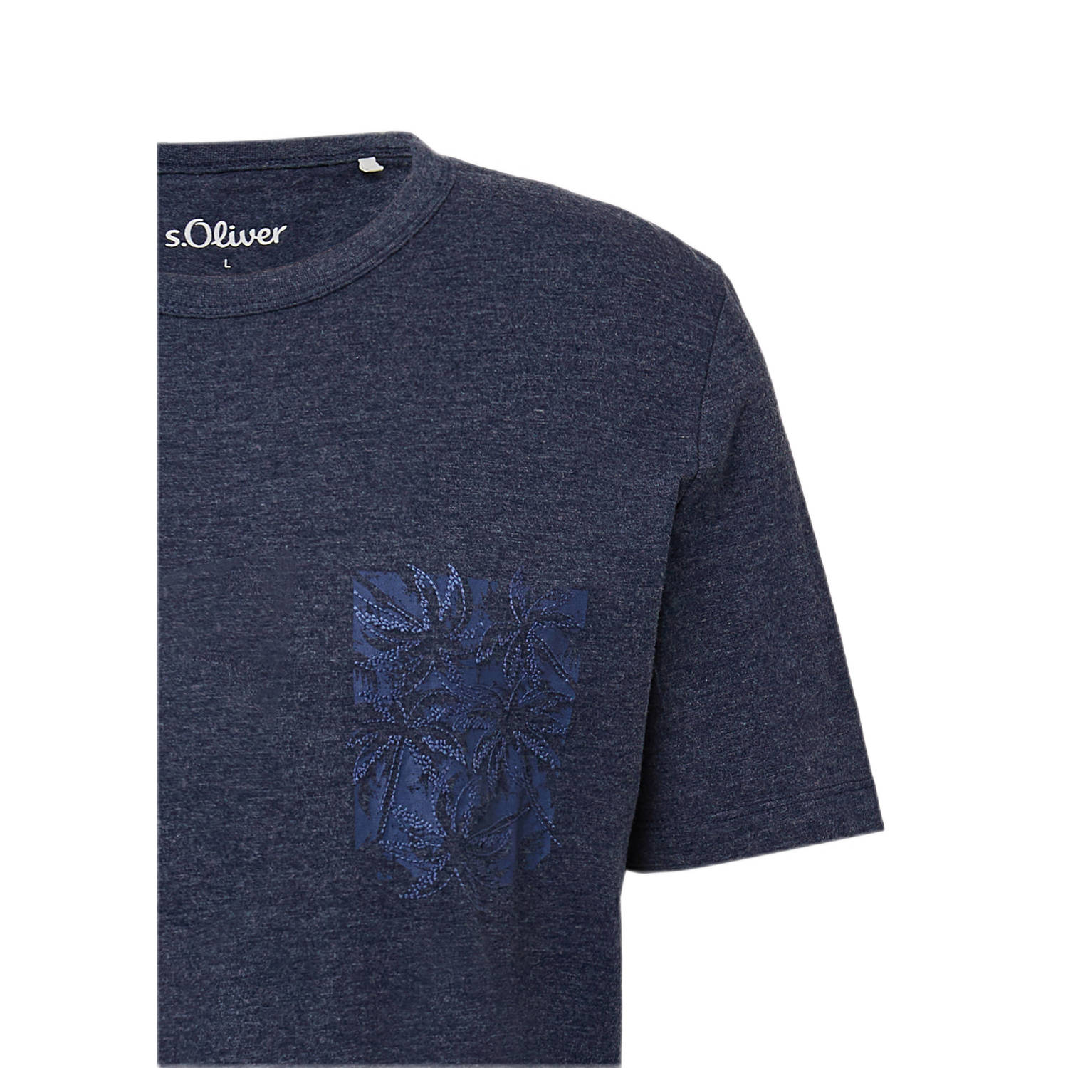s.Oliver T-shirt donkerblauw