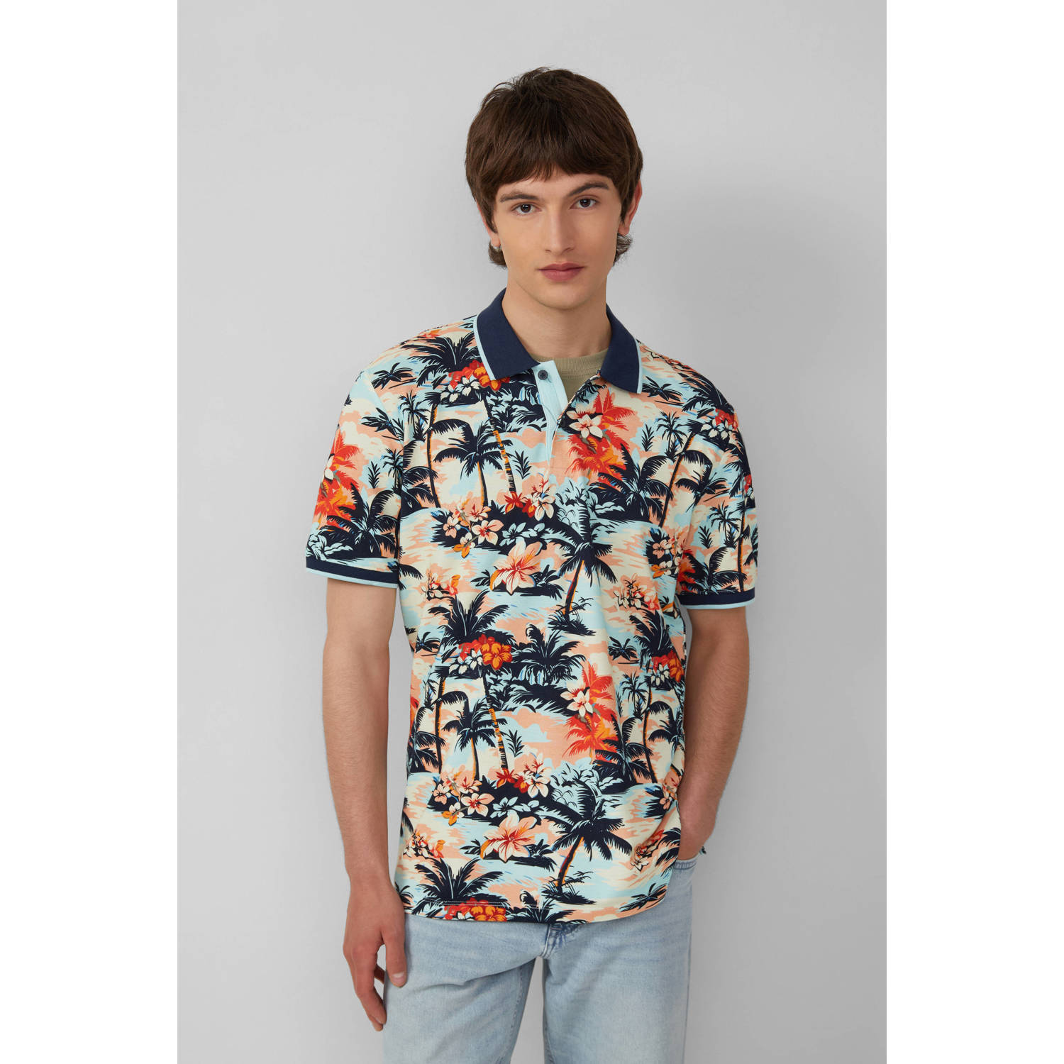 S.Oliver regular polo multi