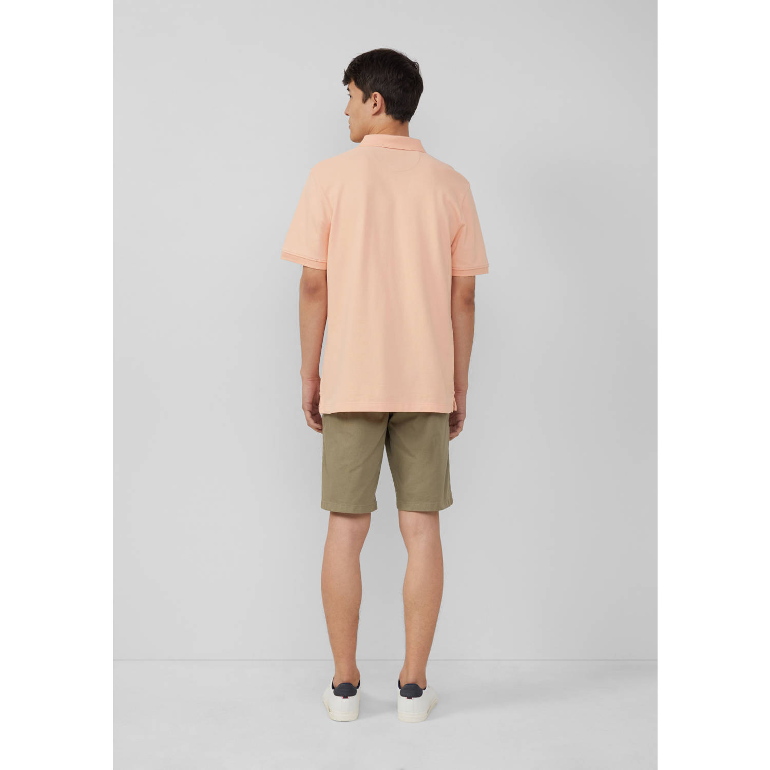 s.Oliver regular polo zalm