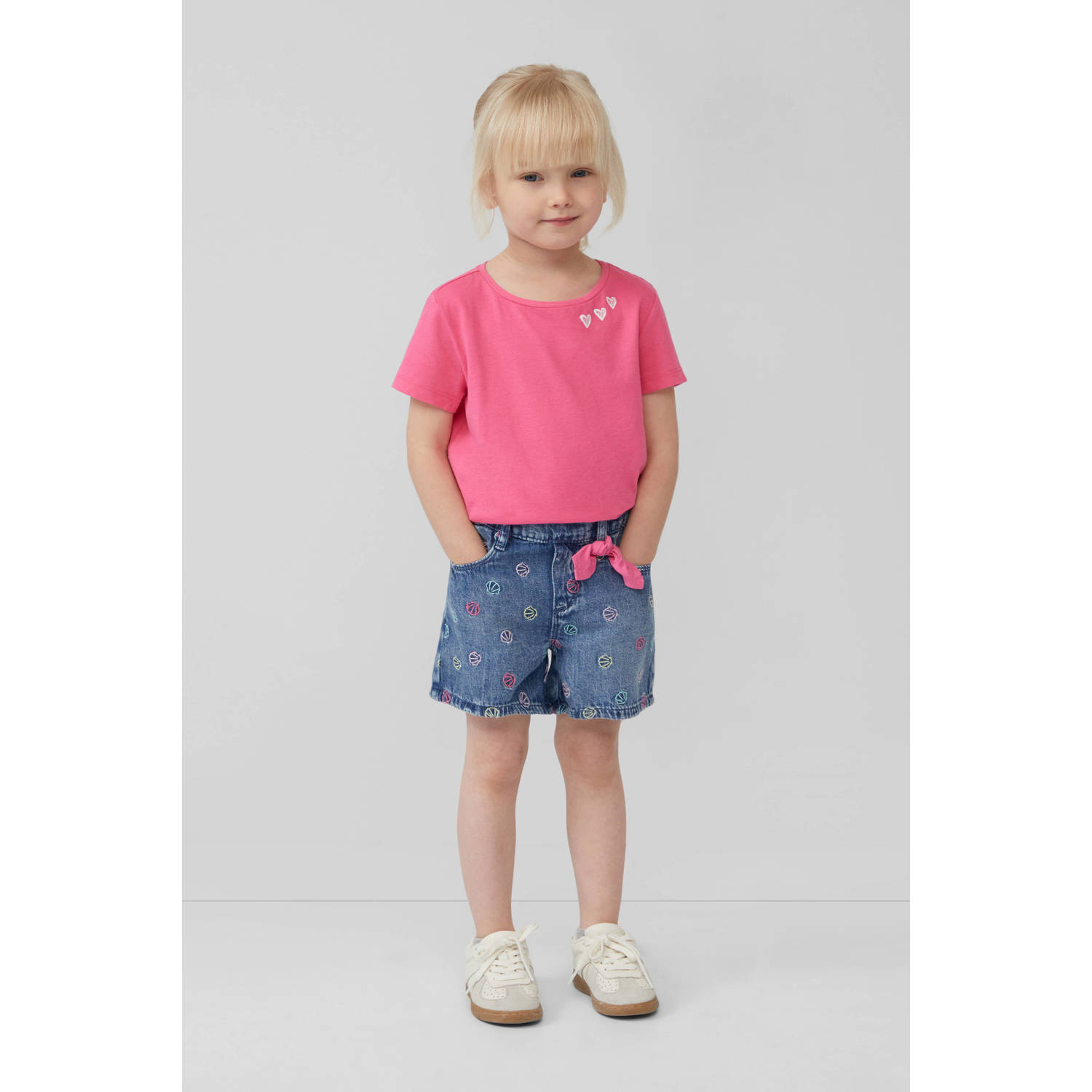 s.Oliver denim short medium blue denim