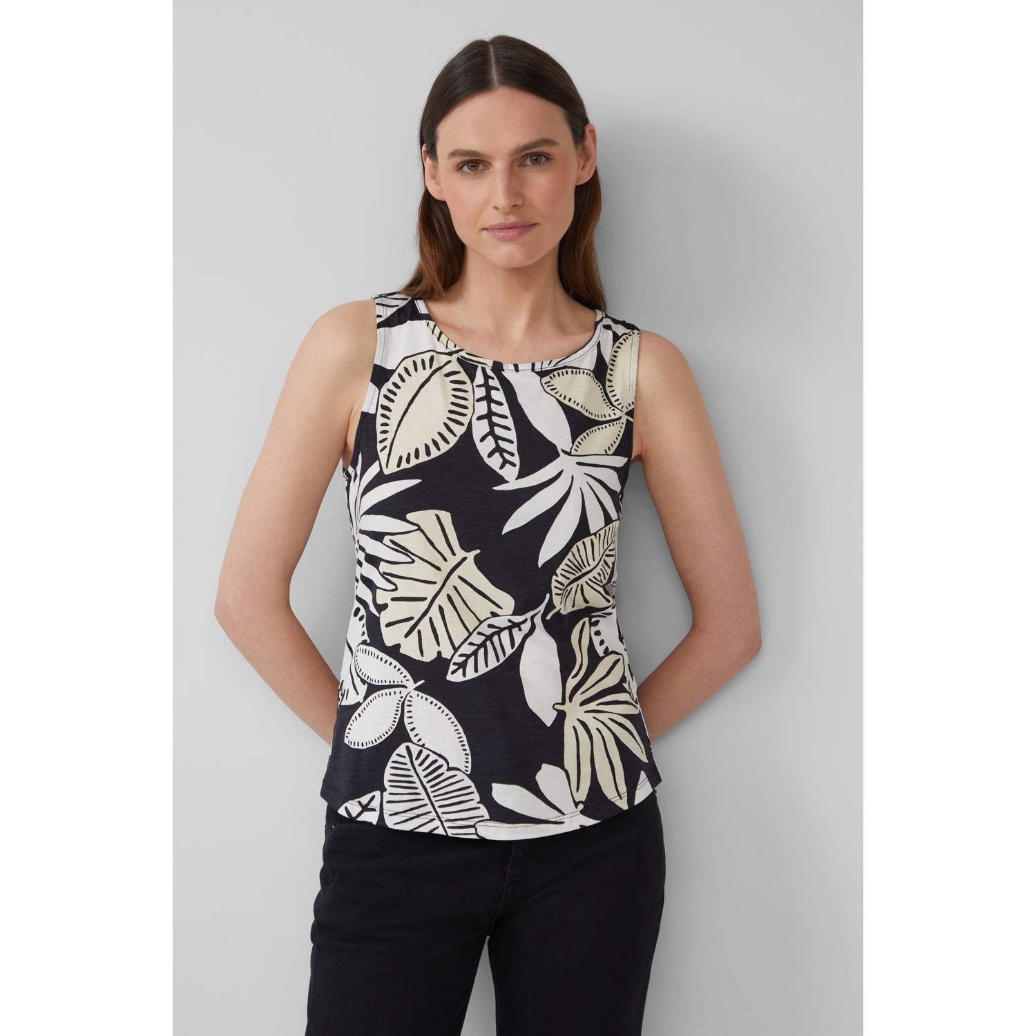 S.Oliver RED LABEL Regular fit top van katoenmix