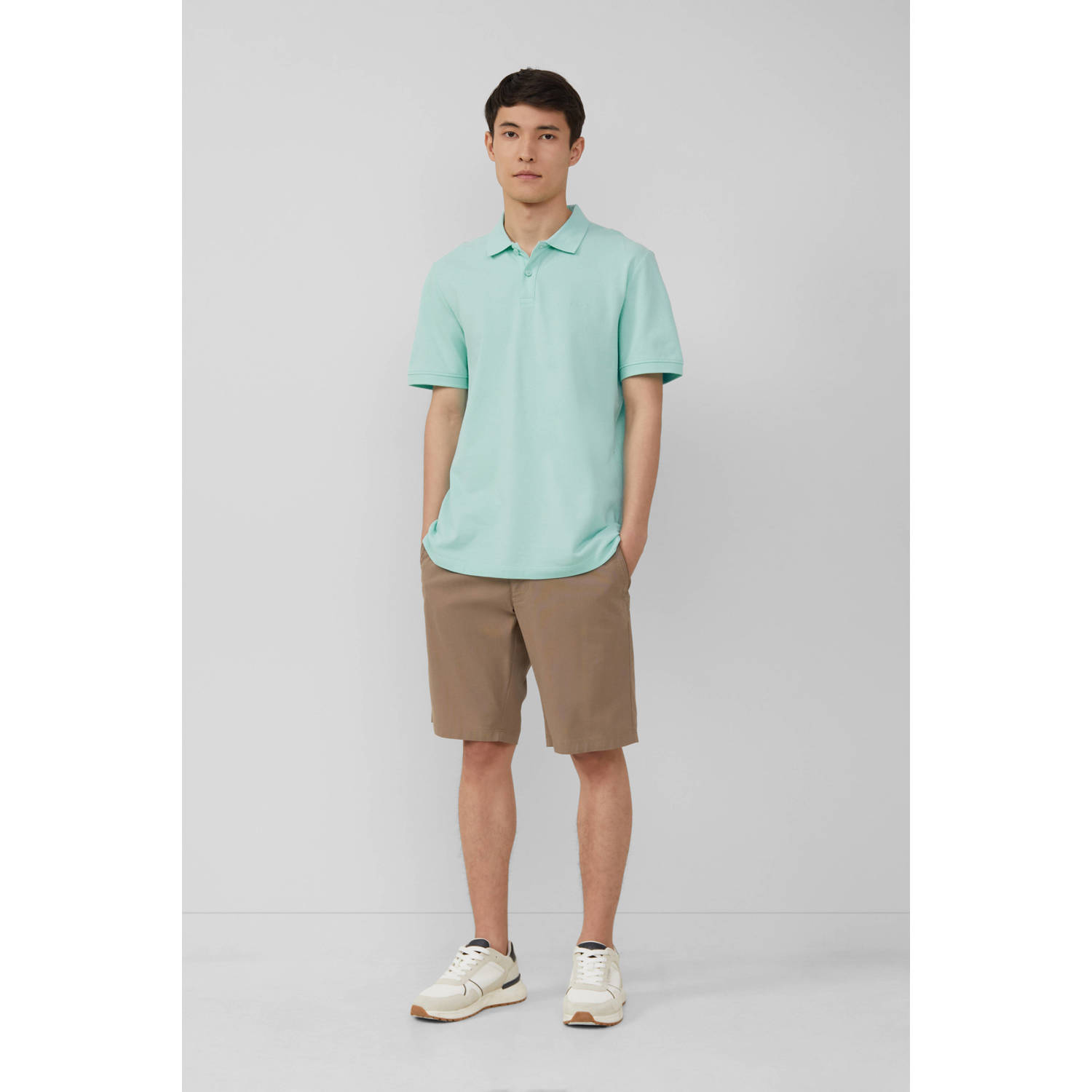 s.Oliver regular polo mintgroen