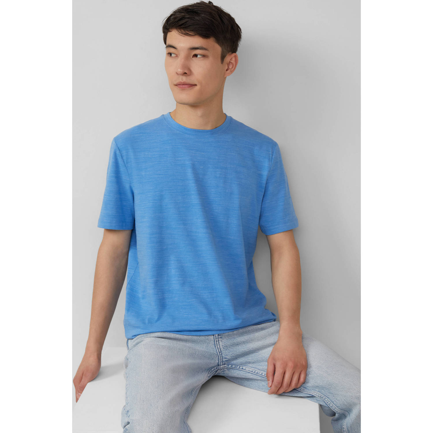 S.Oliver RED LABEL Regular fit T-shirt van katoenmix