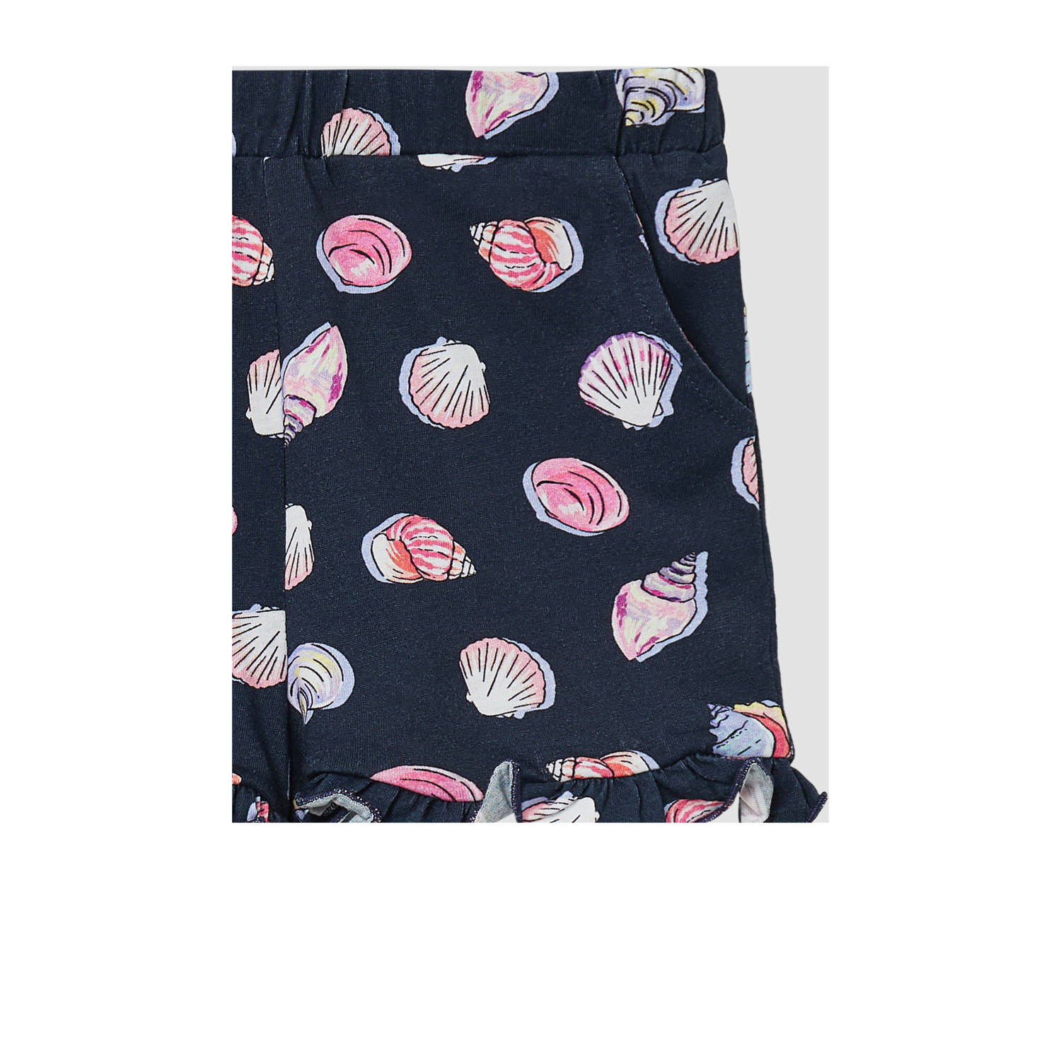 s.Oliver casual short donkerblauw