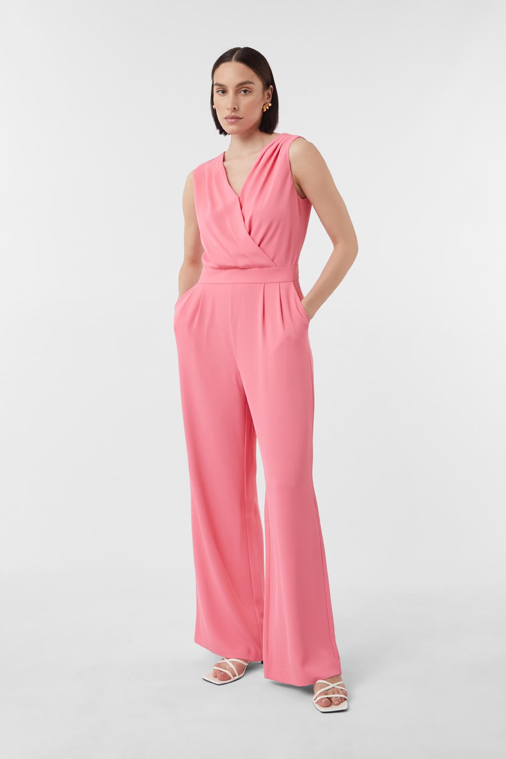 comma roze jumpsuit