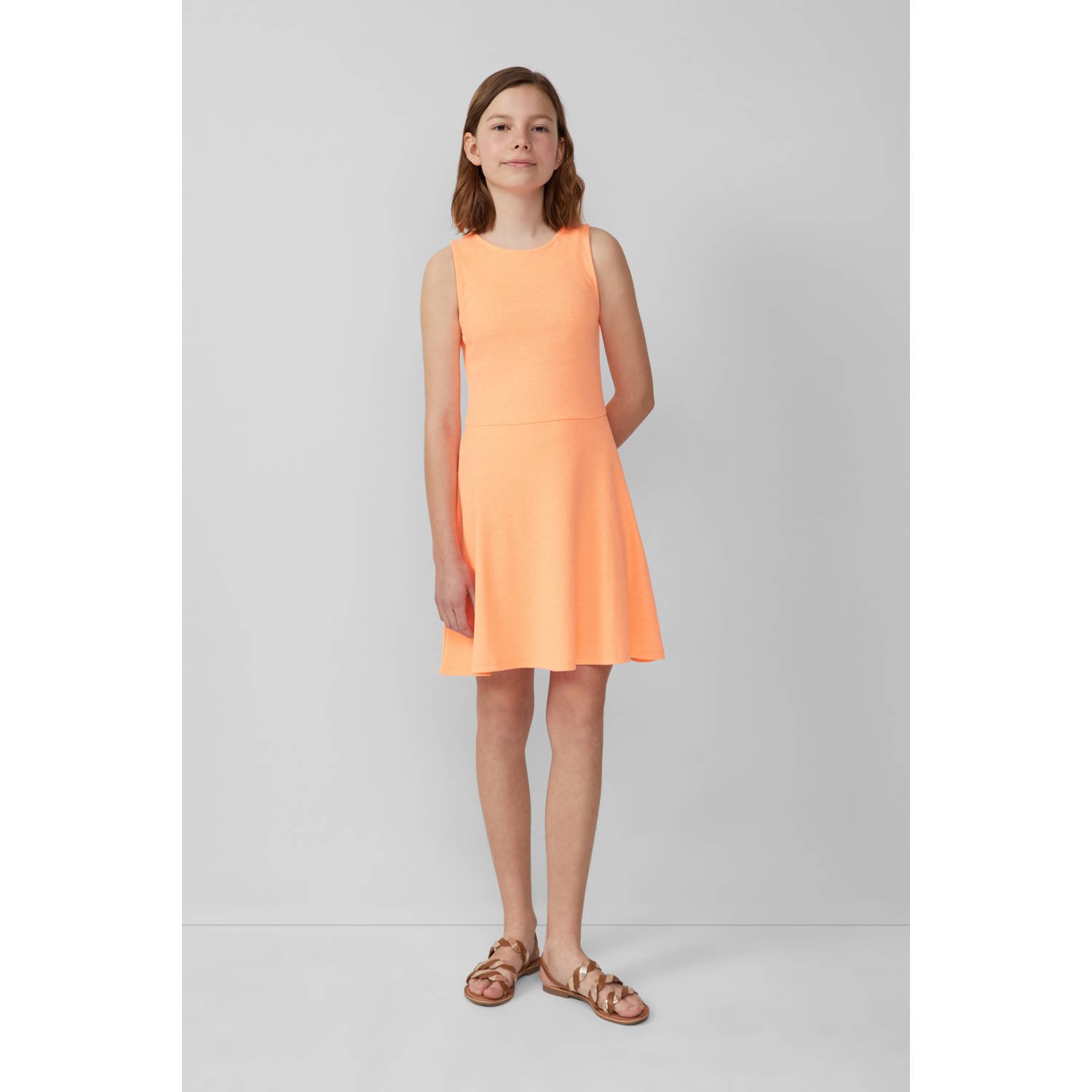 s.Oliver zomerjurk oranje