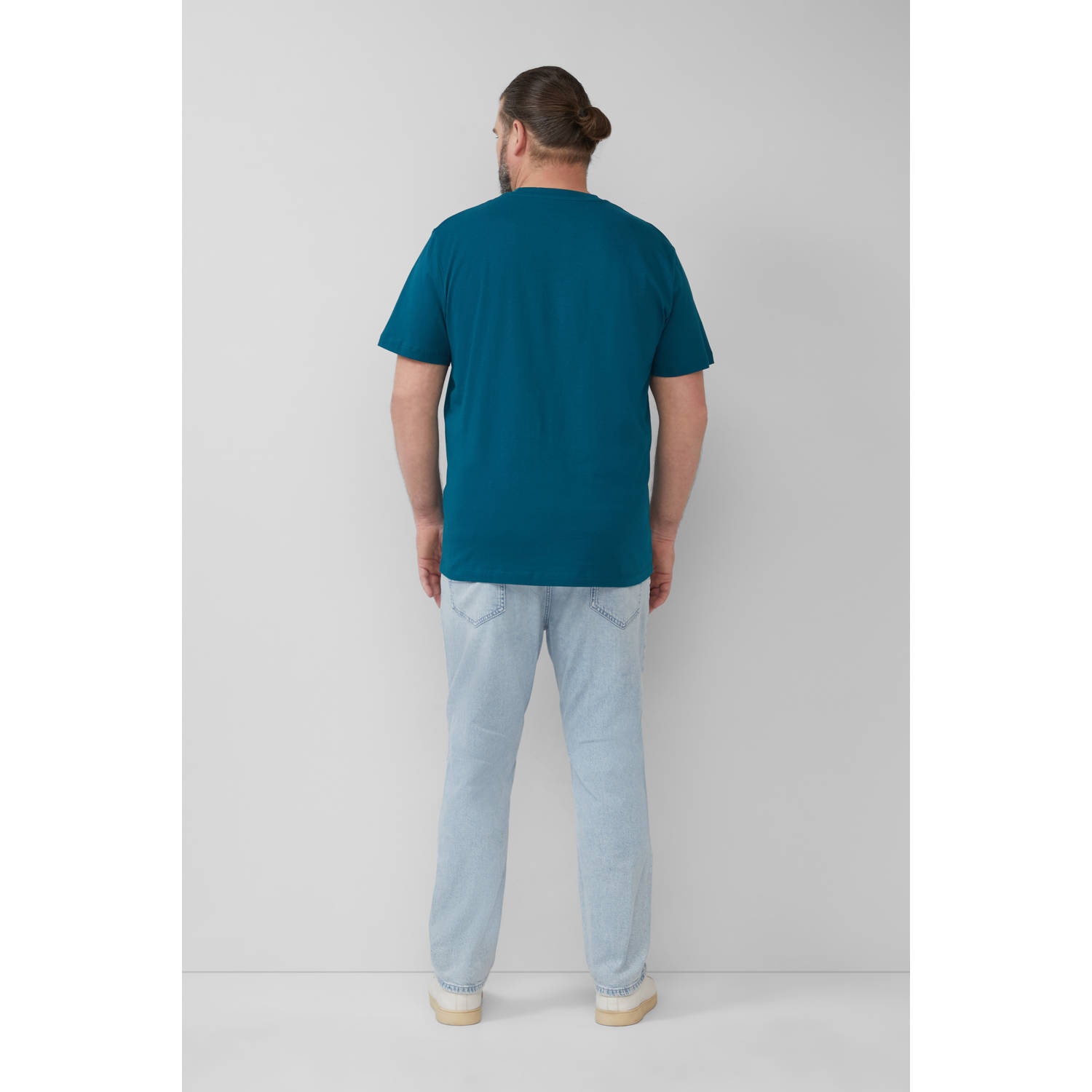 s.Oliver Big Size T-shirt petrol