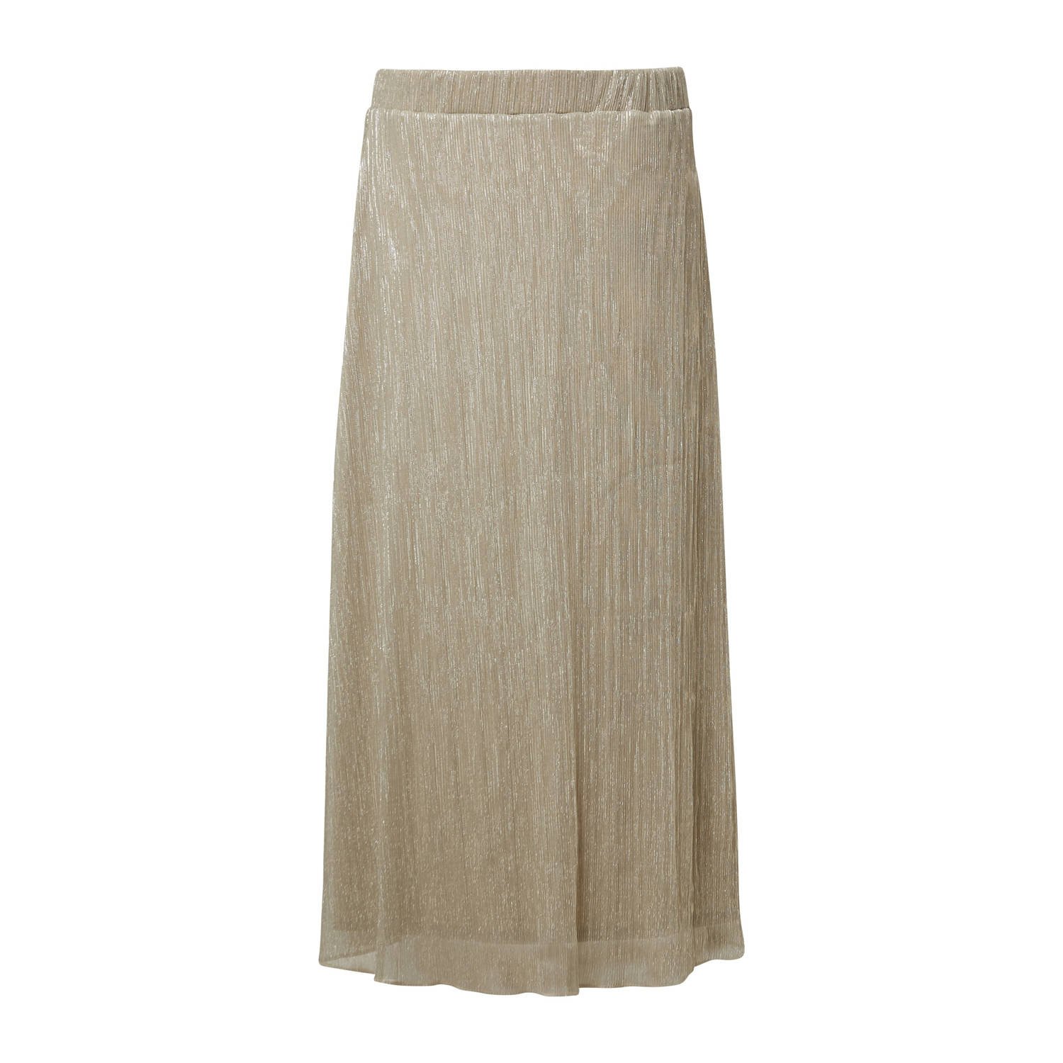 S.Oliver BLACK LABEL Plissérok in midilengte met effectgaren