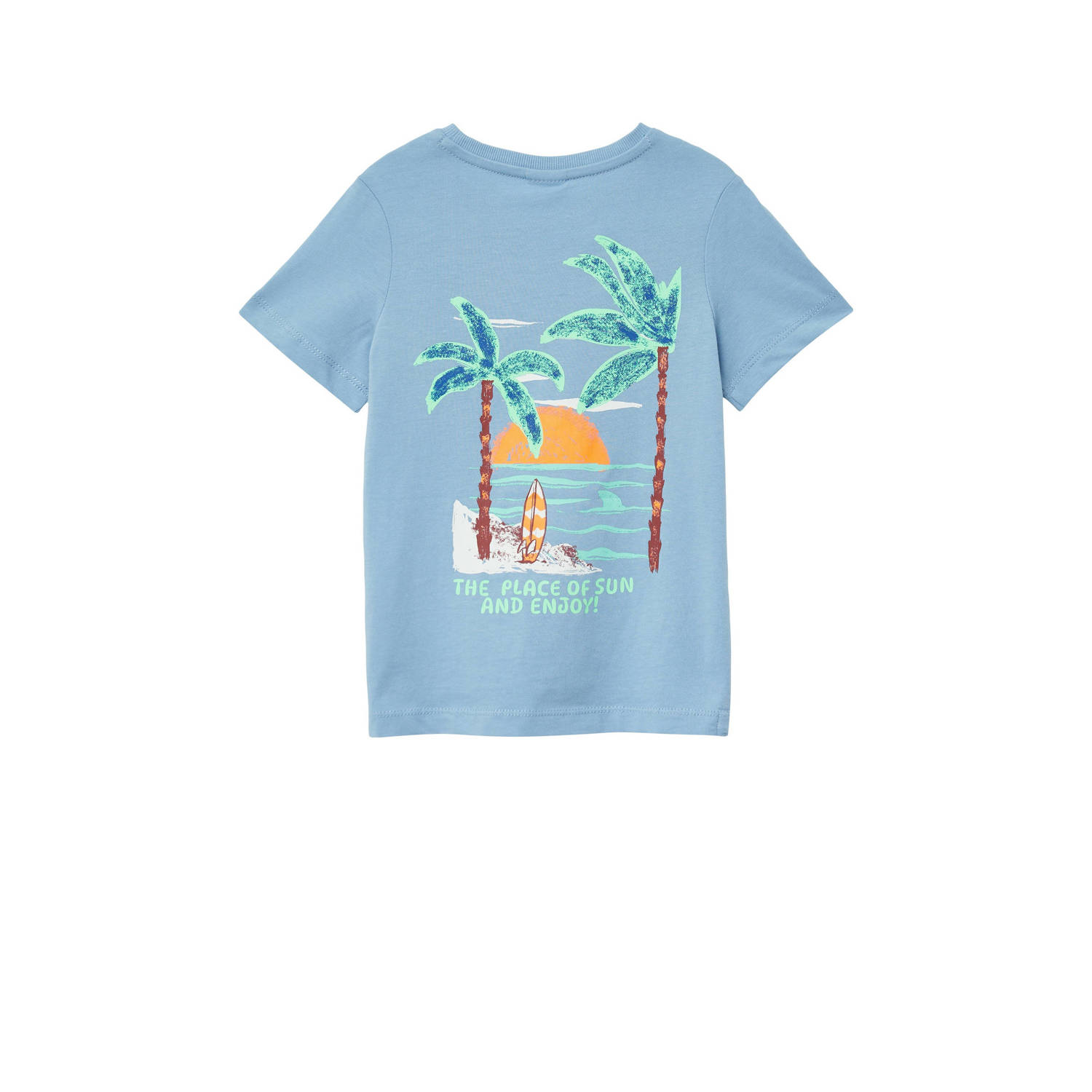 s.Oliver T-shirt lichtblauw