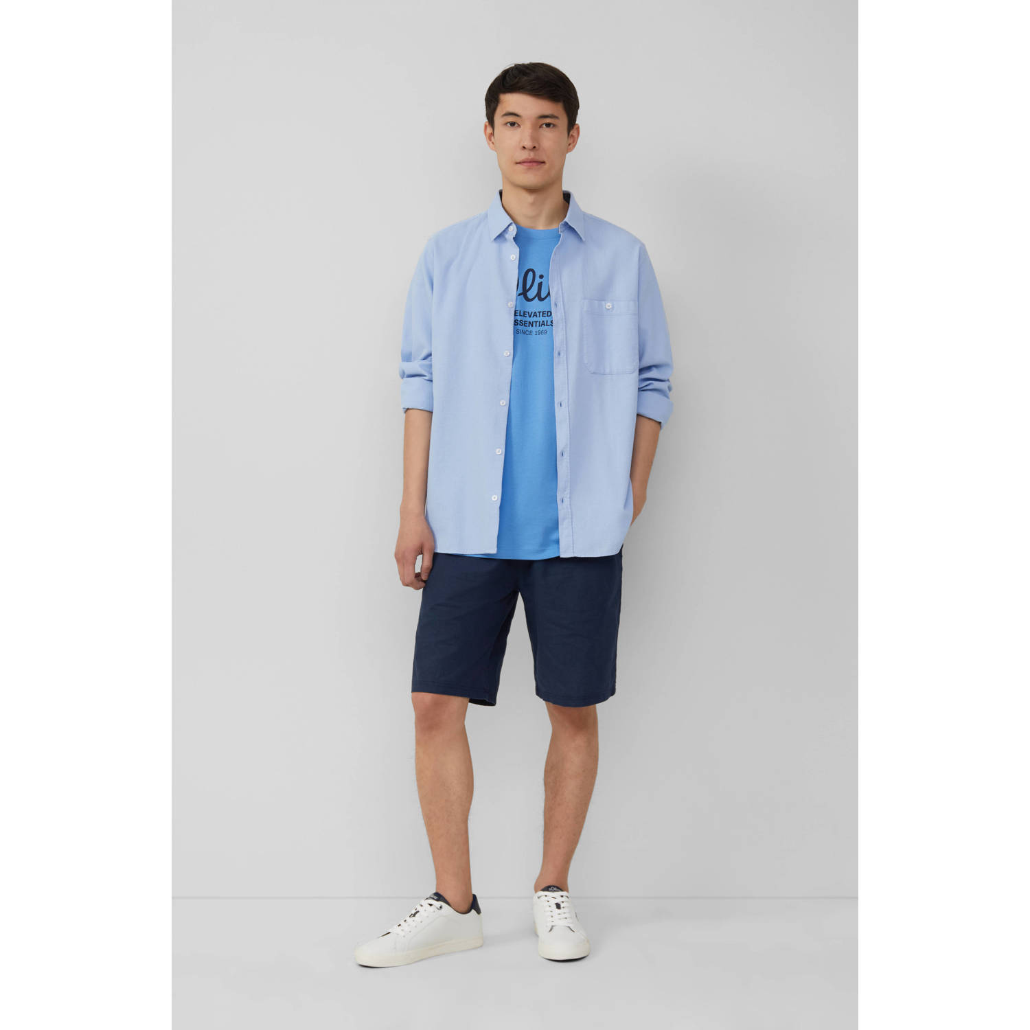 s.Oliver T-shirt blauw