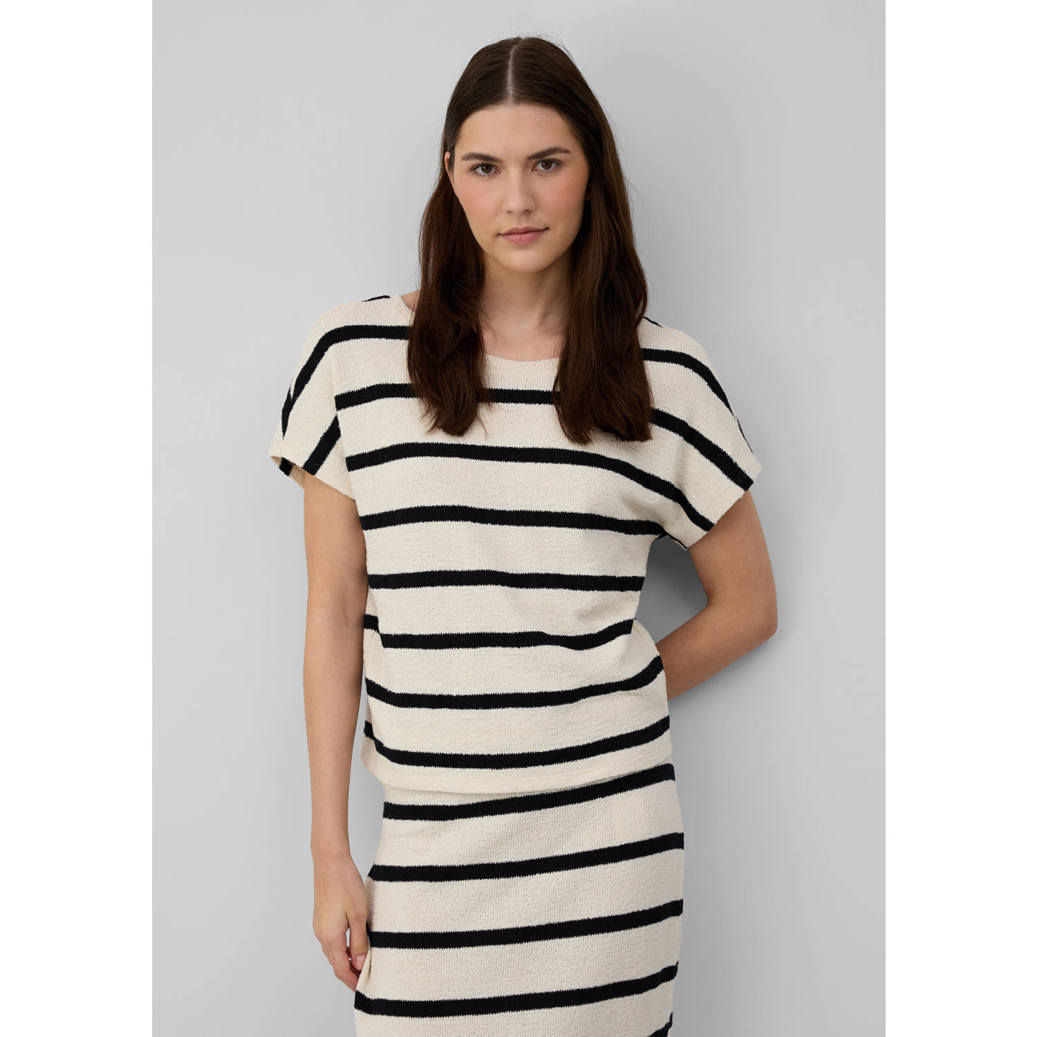 S.Oliver Sweatshirt met streepmotief