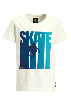 T-shirt met printopdruk off-white