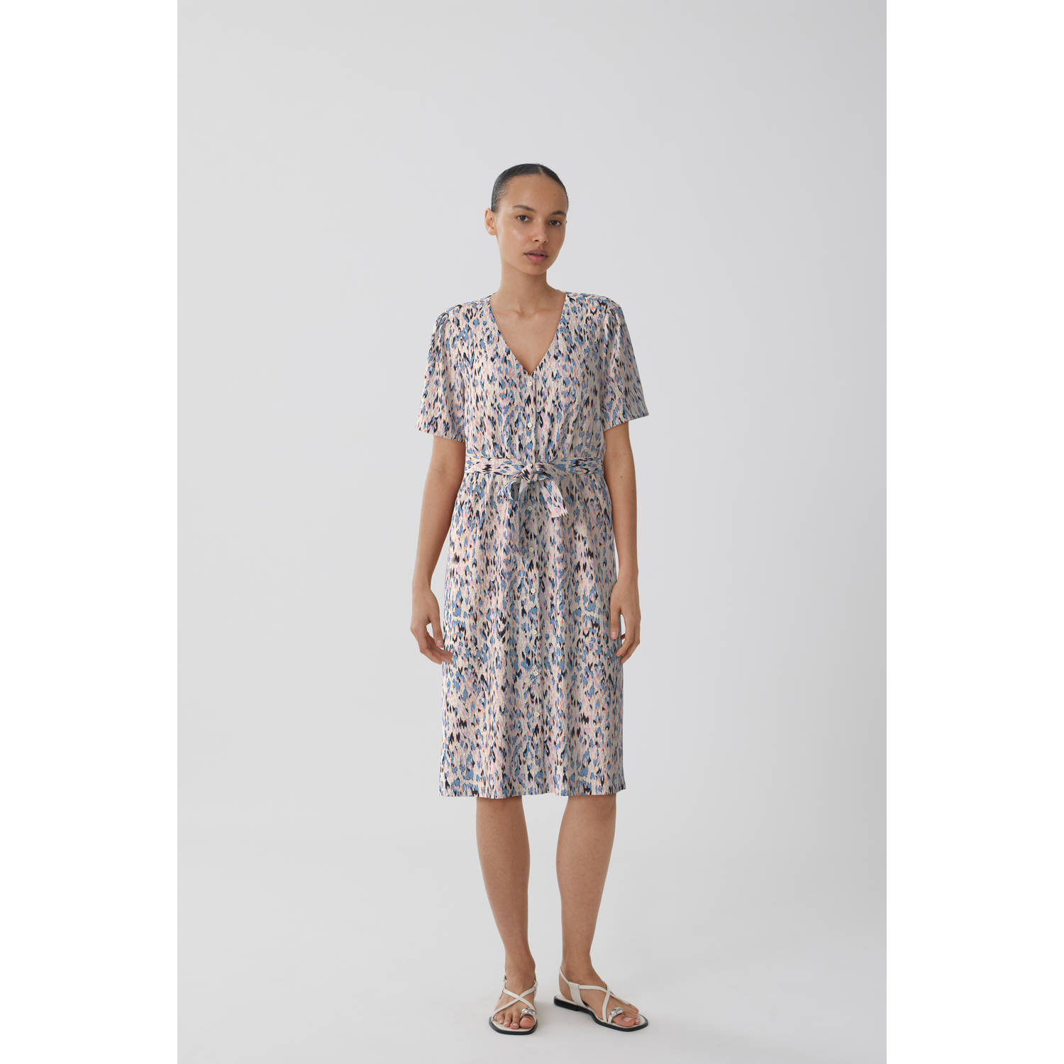 VILA midi jurk multi
