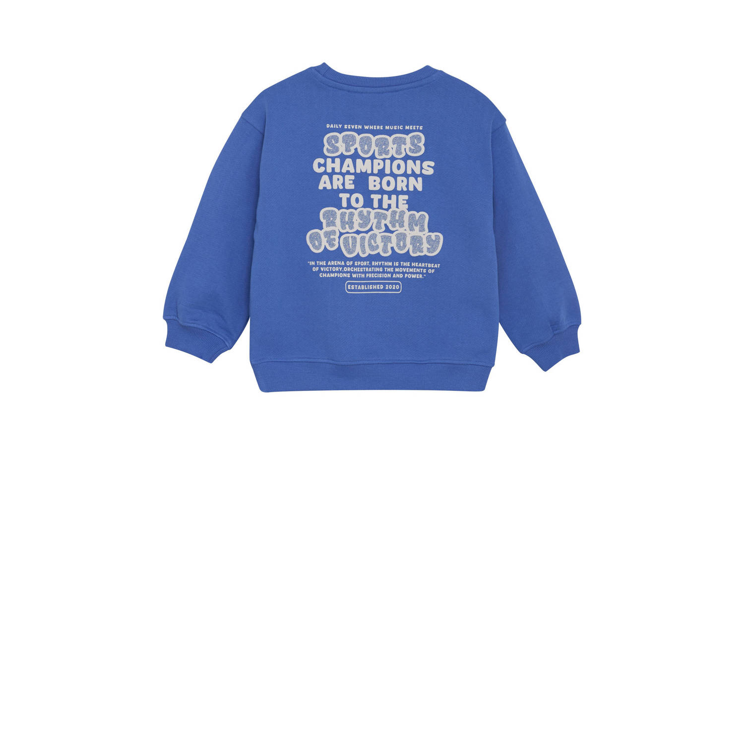 Daily7 sweater blauw