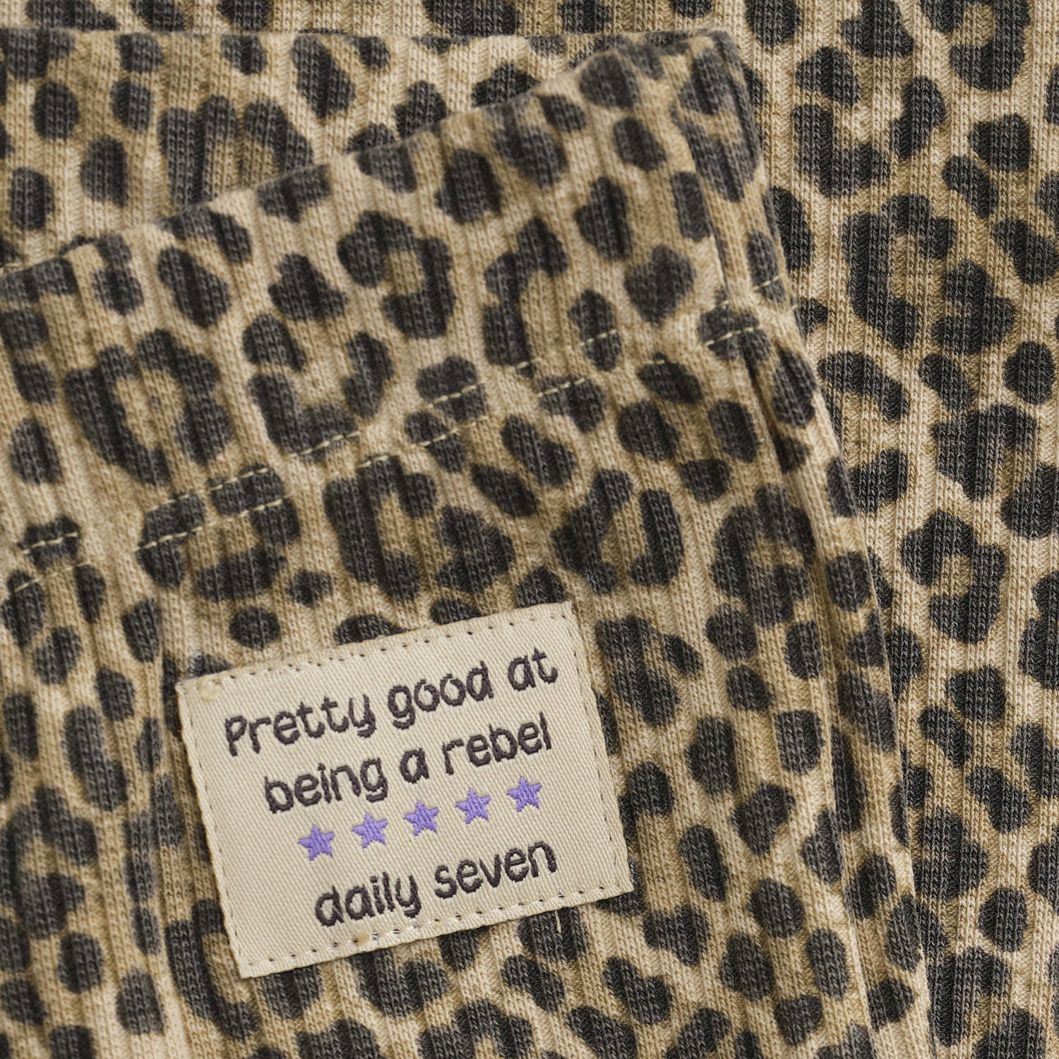 Daily7 flared broek bruin