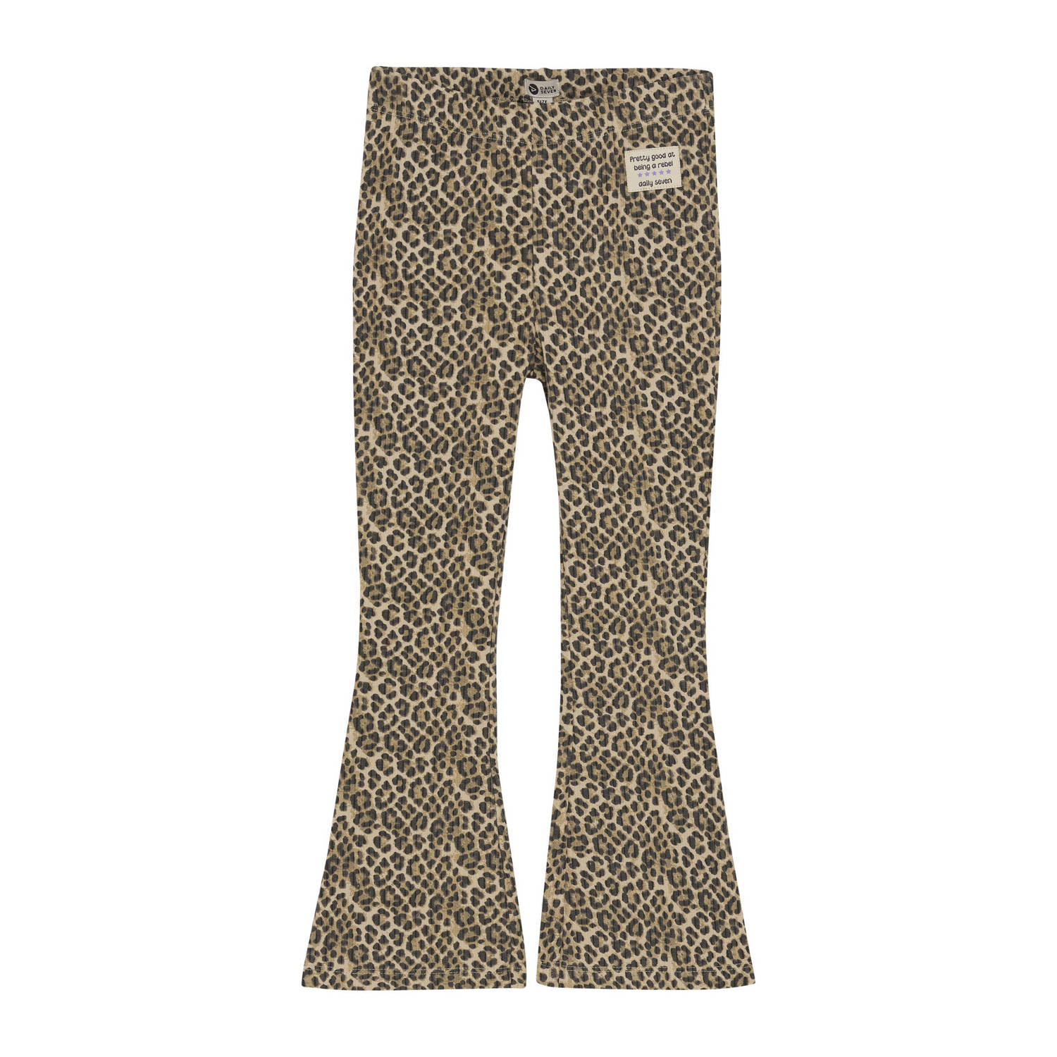 Daily7 flared broek bruin