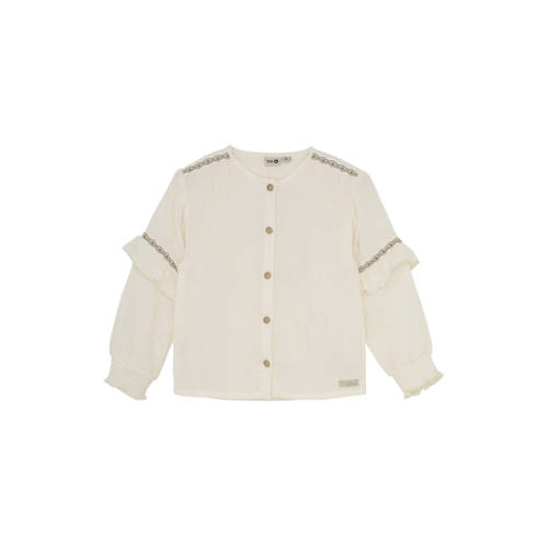Daily7 blouse wit afbeelding