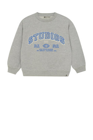 sweater grijs melange