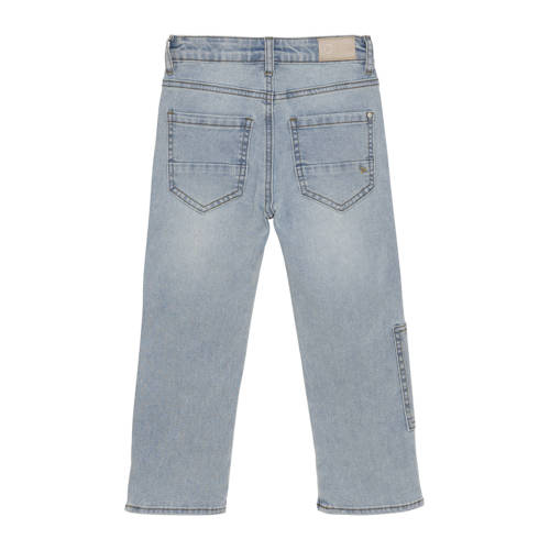 Daily7 loose fit jeans light blue denim afbeelding