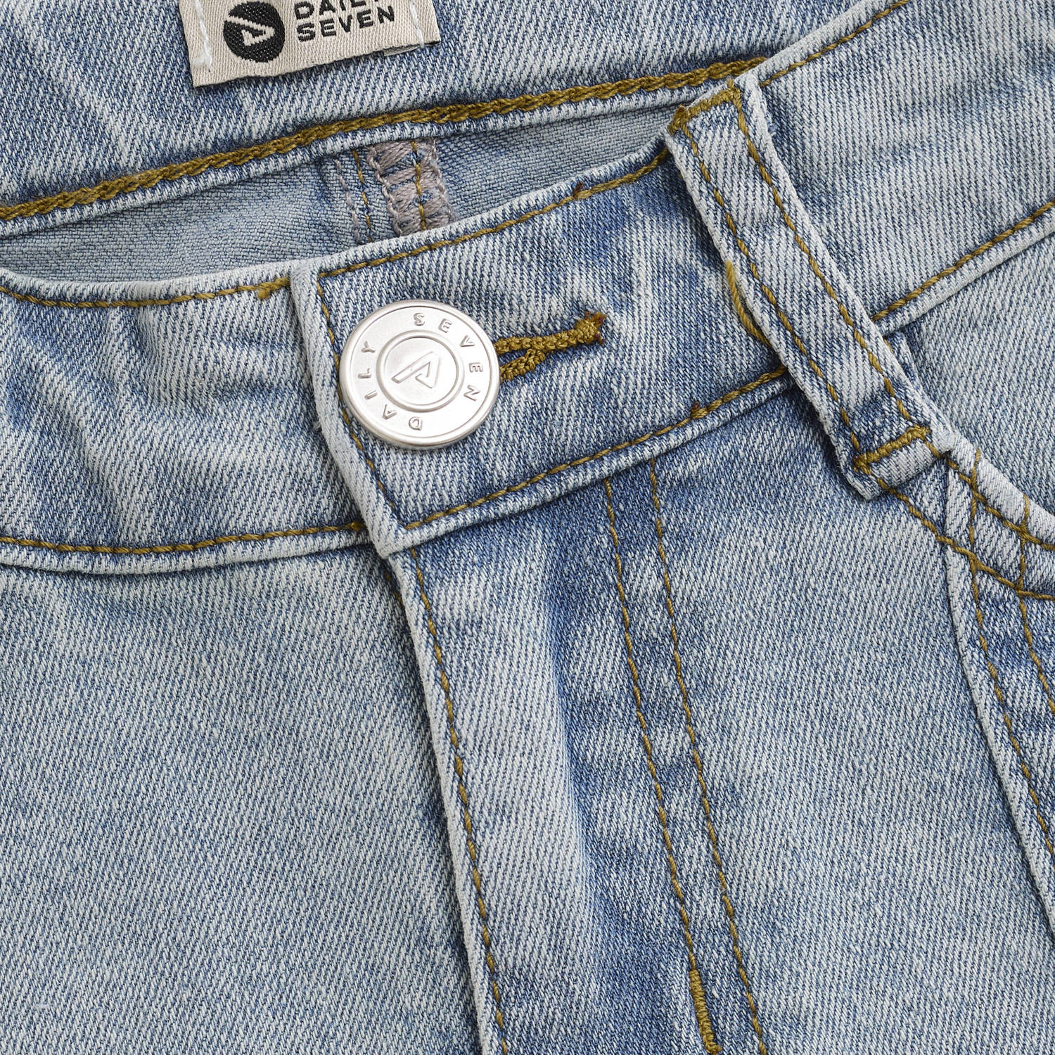 Daily7 loose fit jeans light blue denim