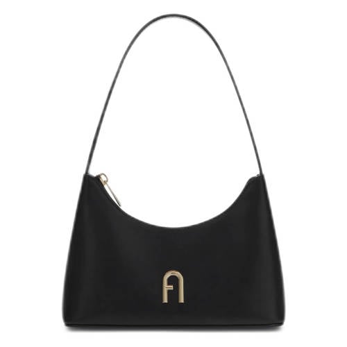 Furla leren schoudertas Diamante Mini zwart afbeelding