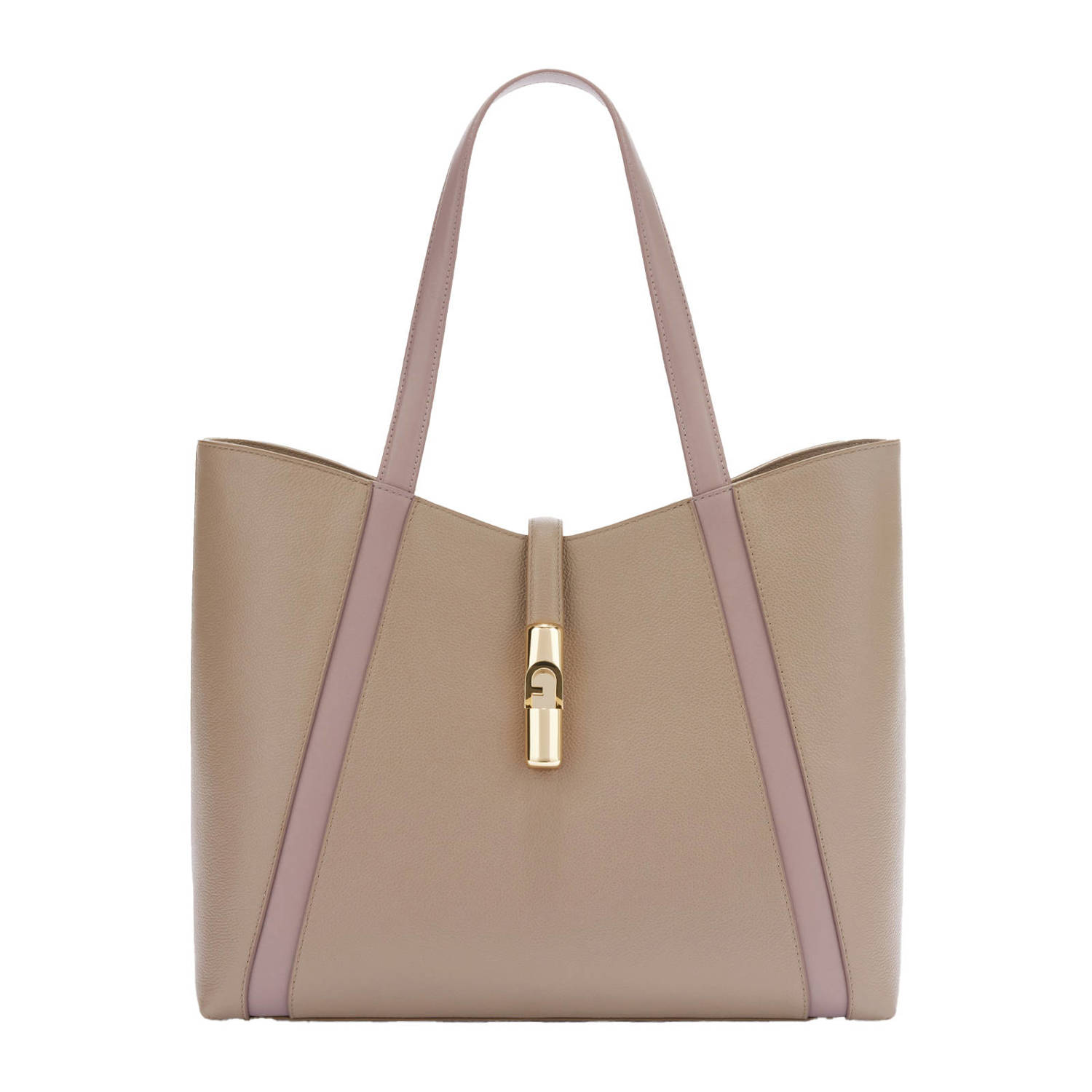 Furla Shoppers & Totes Goccia L Tote in taupe