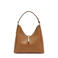 Furla leren schoudertas Goccia M cognac