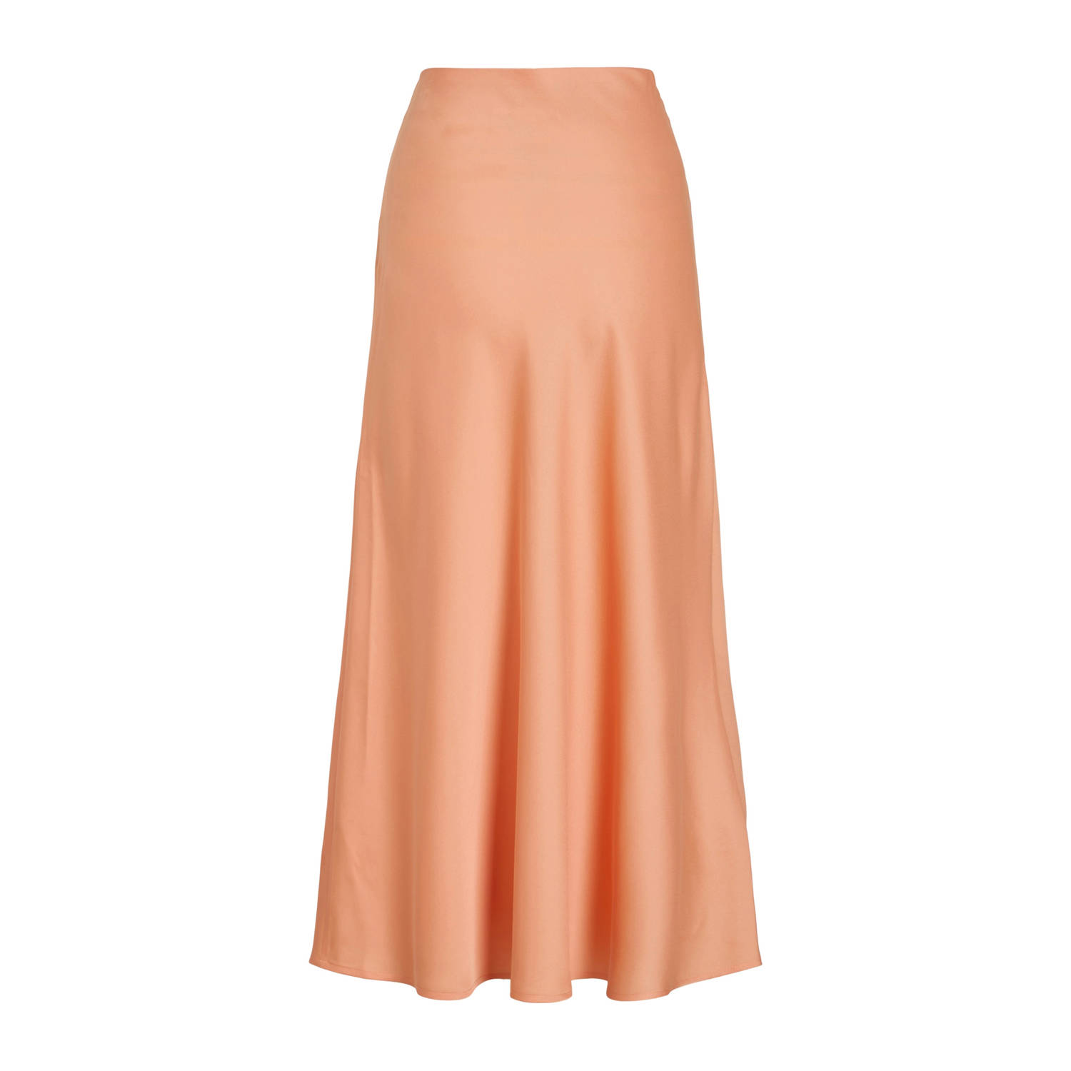 VILA midi rok roze