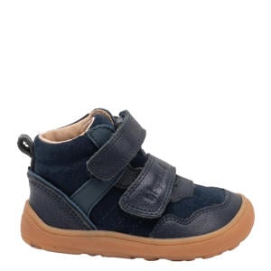 Barefoot leren sneakers donkerblauw