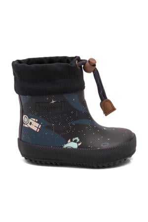 regenlaarzen zwart/donkerblauw