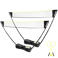 Virtufit  2-in-1 Portable Badminton- en Tennis Set