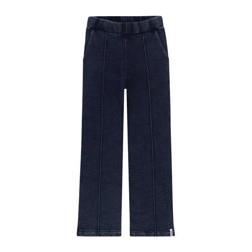 Tumble 'n Dry wide leg casual broek dark blue denim afbeelding