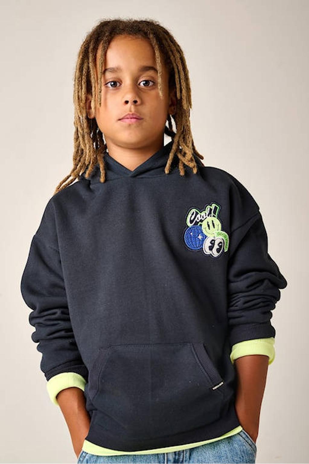 Tumble 'n Dry hoodie donkerblauw