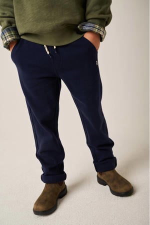 regular casual broek donkerblauw