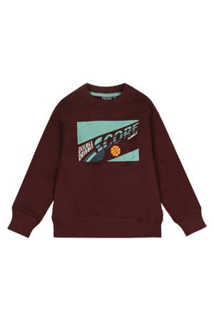 sweater donkerrood