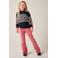 Tumble 'n Dry fluwelen flared casual broek roze