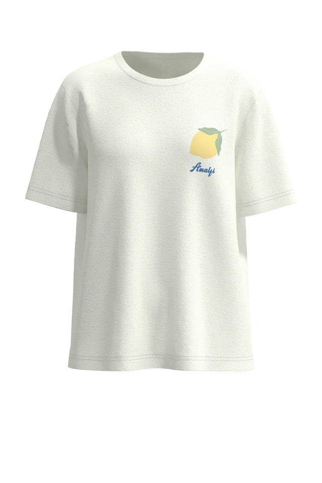 Vila Dames Shirt Geel VILA T-shirt Ecru Kopen? Morgen In Huis Wehkamp