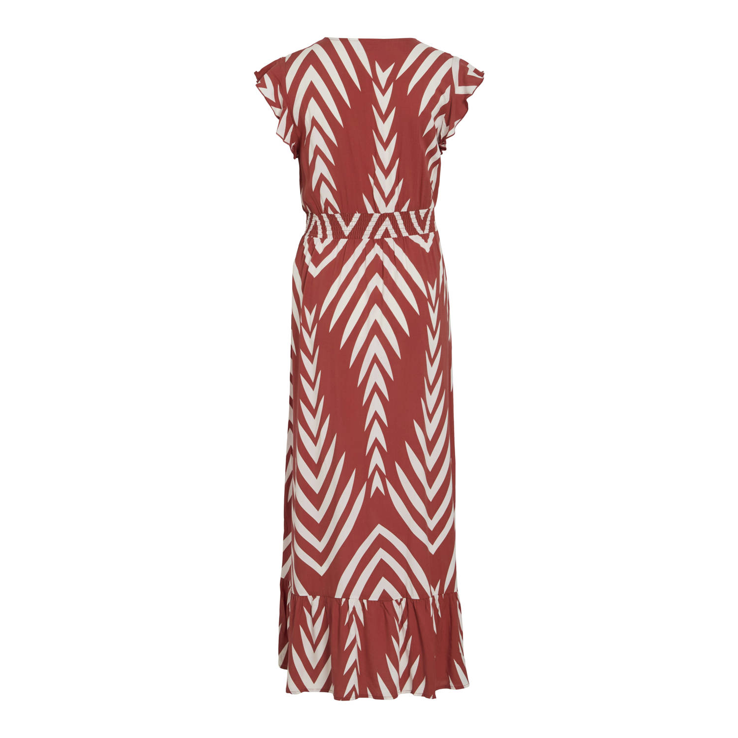 VILA maxi jurk rood