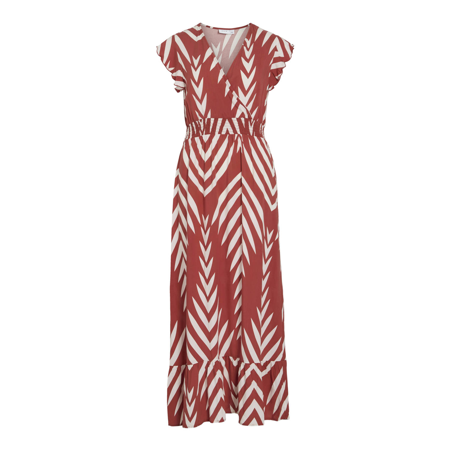 VILA maxi jurk rood