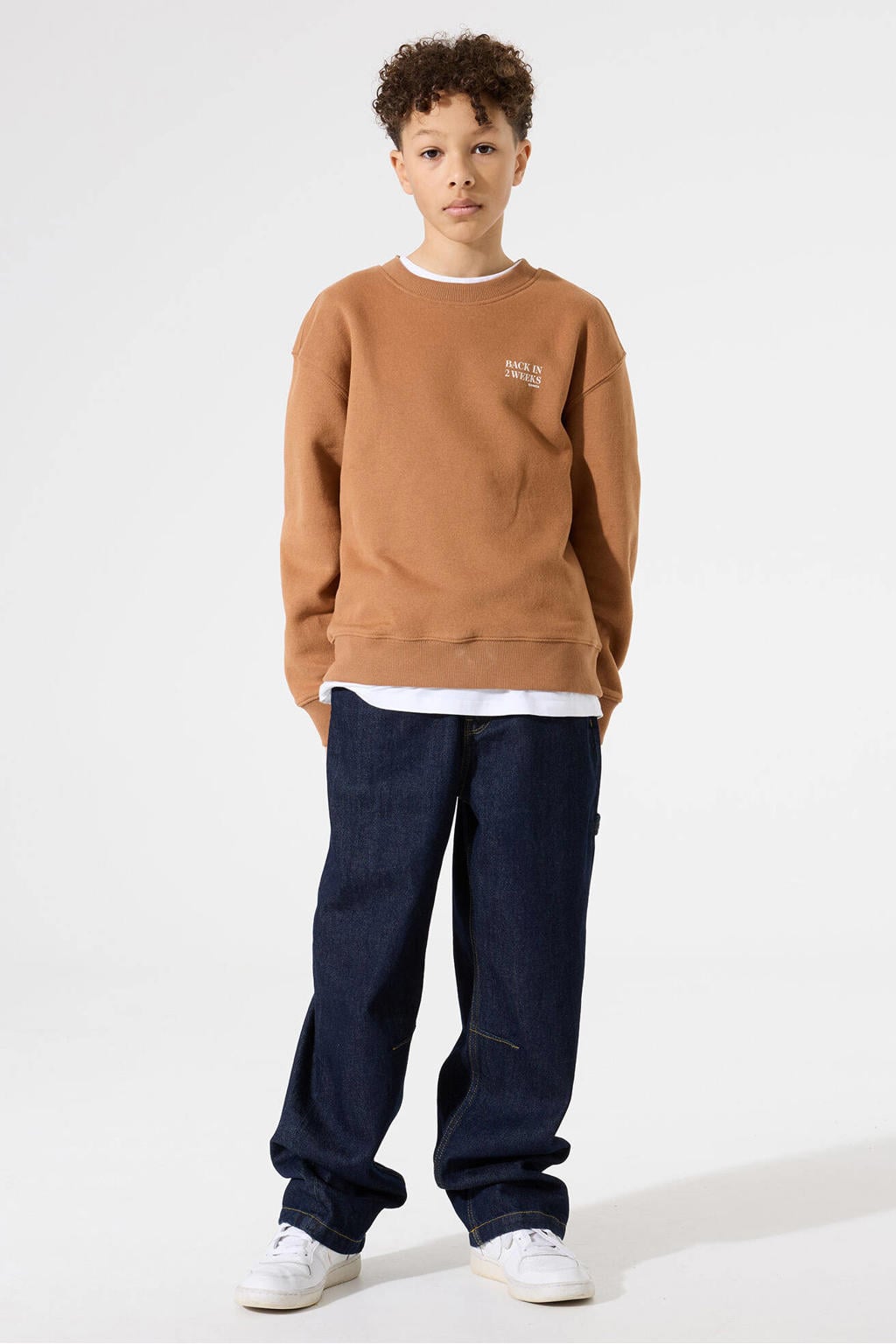 Garcia sweater lichtbruin