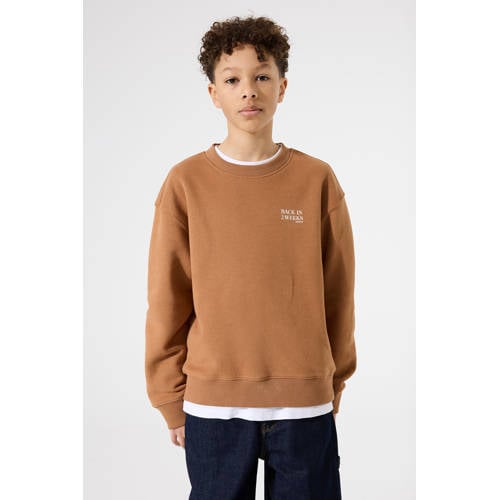 Garcia sweater lichtbruin afbeelding