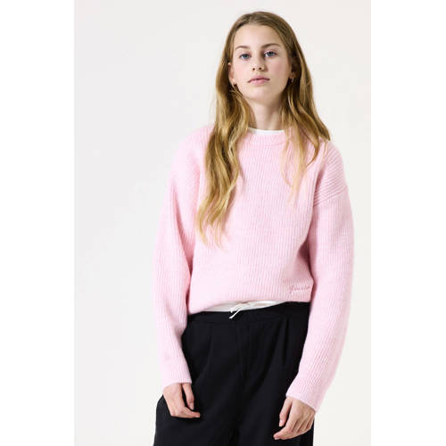 Garcia trui roze rib gebreid afbeelding