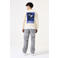 Garcia sweater met backprint ecru