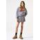Garcia sweater grijs melange