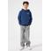 Garcia hoodie met backprint marineblauw
