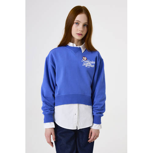 Garcia sweater blauw afbeelding